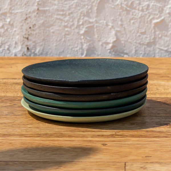 Mango Wood Coasters | Monsoon Coaster | Teal | Set of 6