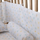 Cotton Muslin Baby Cot Bumper | Sun Design | Multicolour