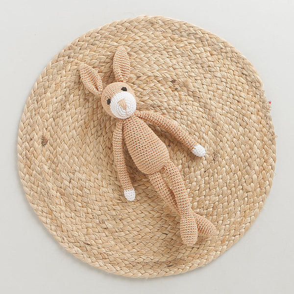 Cotton Sleep Set for Kids | Hare Theme | Peach | Set of 3