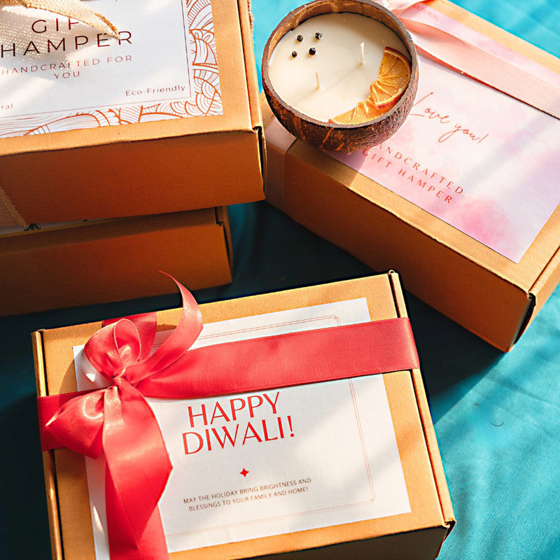 Diwali Gift Hampers | Eco-Friendly Hamper | Brown