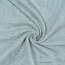 Cotton Throw for Sofa | Plain Taselled | Powder Blue