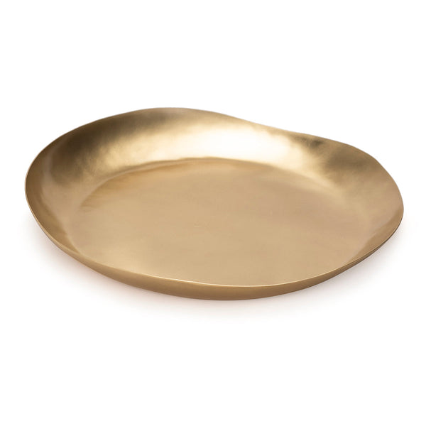Brass Dinner Plate | Gold