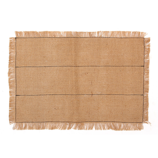 Jute Table Mats | Placemats | Woven Design | Beige