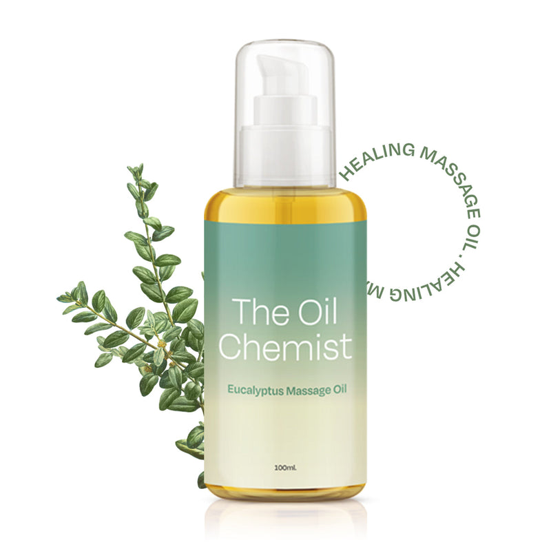 Body Massage Oil | Eucalyptus Fragrance | Nourishes The Skin | 100 ml