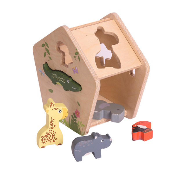 Wooden Toy Set for Kids | Animal Sorting Toy | Multicolour