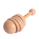 Wooden Baby Rattle | Ring Around | Brown