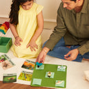 Wooden Toy Set for Kids | Peekaboo Bugs | Multicolour