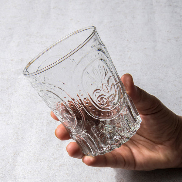 Verdure Drinking Glasses | Transparent | 400 ml | Set of 6