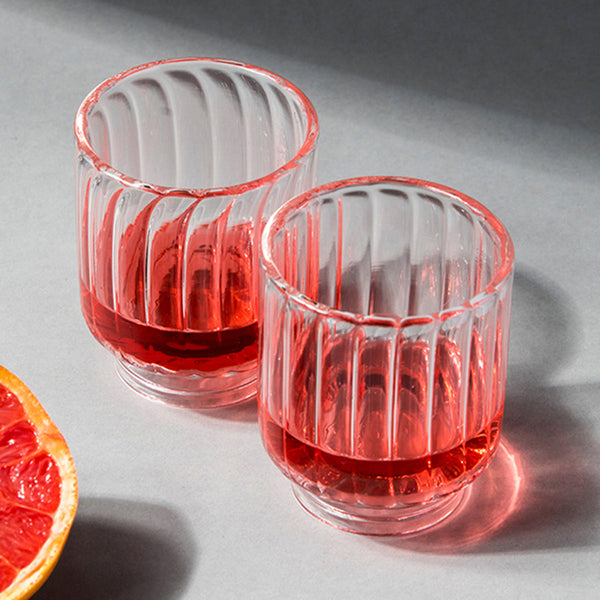 Drinking Glasses | Claire | Transparent | 240 ml | Set of 4