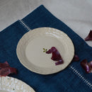 Handloom Linen Table Mats | Place Mats | Blue | Set of 2