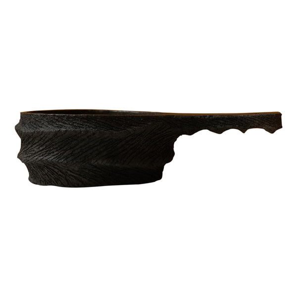 Longpi Pottery Saucepan | Black