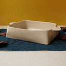 Stoneware Baking Tray | White
