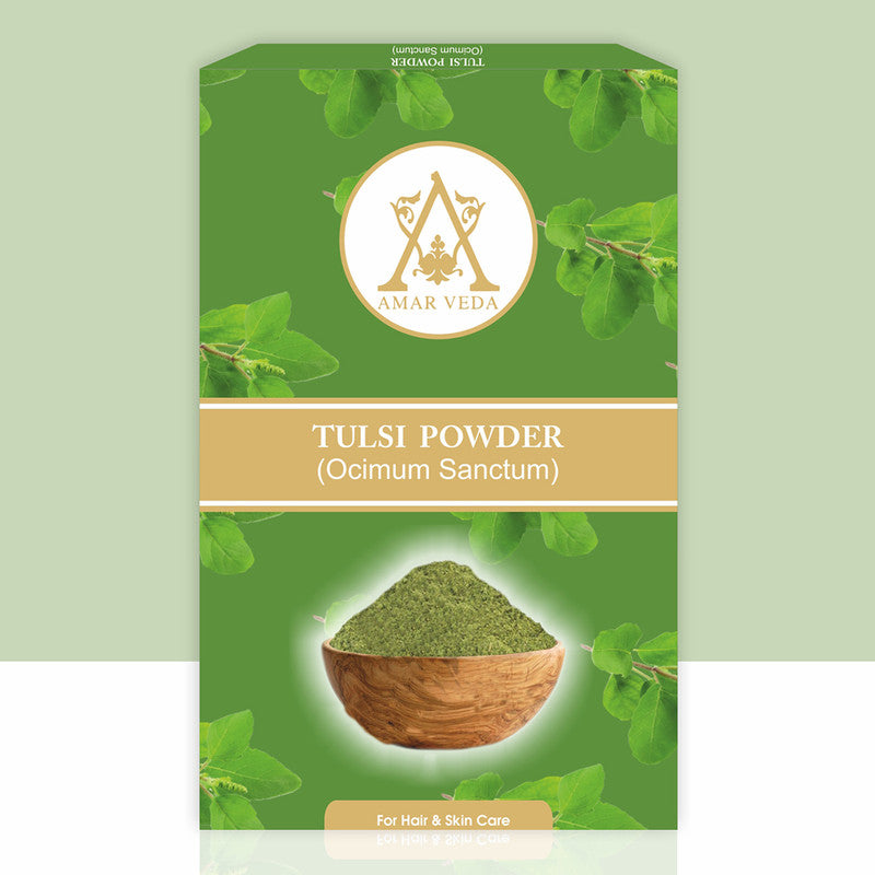 Herbal Tulsi Powder | Face Pack & Hair Pack | 100 g