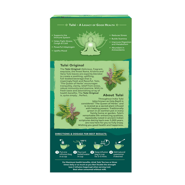 Organic India | Tulsi Original | 25 Tea Bags