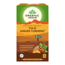 Organic India Tulsi Ginger Turmeric | Builds Immunity | 25 Tea Bags