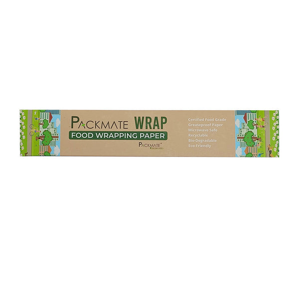 Food Wrapping Paper | Grease Resistant Paper | 20 Meter Per Roll | Pack of 2