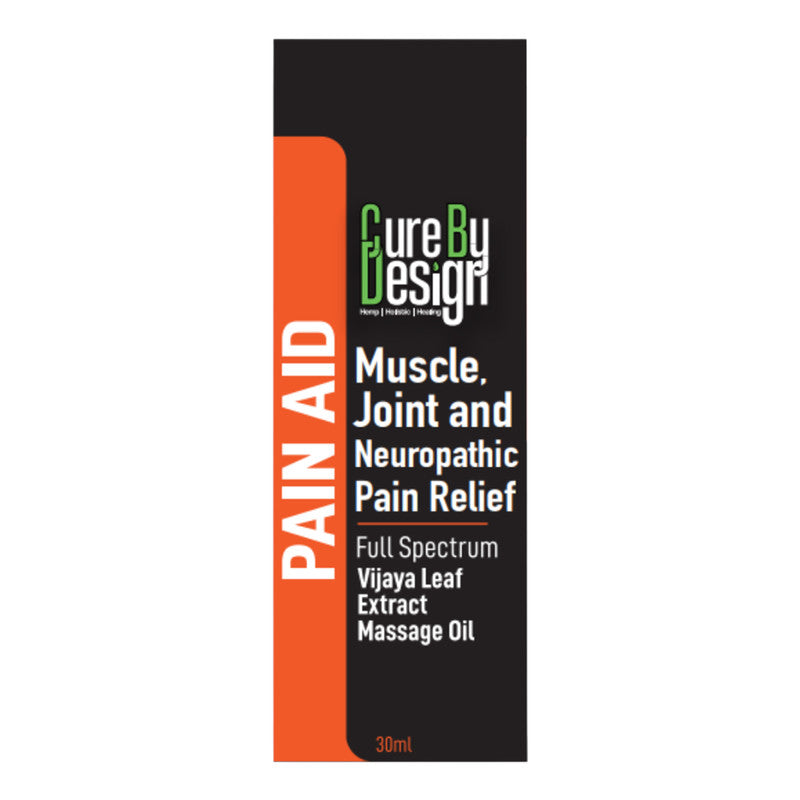 Vijaya Leaf Extract Massage Oil | Muscle, Joint & Neuropathic Pain Relief Oil | 30 ml