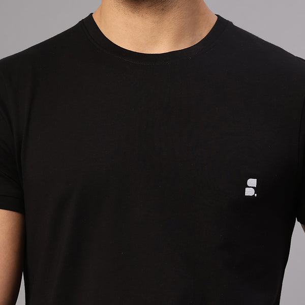 Black T-Shirt for Men | Supima Cotton