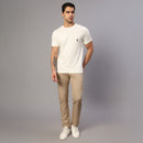 Supima Cotton T-Shirt for Men | Cream