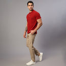 Supima Cotton Polo T-Shirt for Men | Maroon