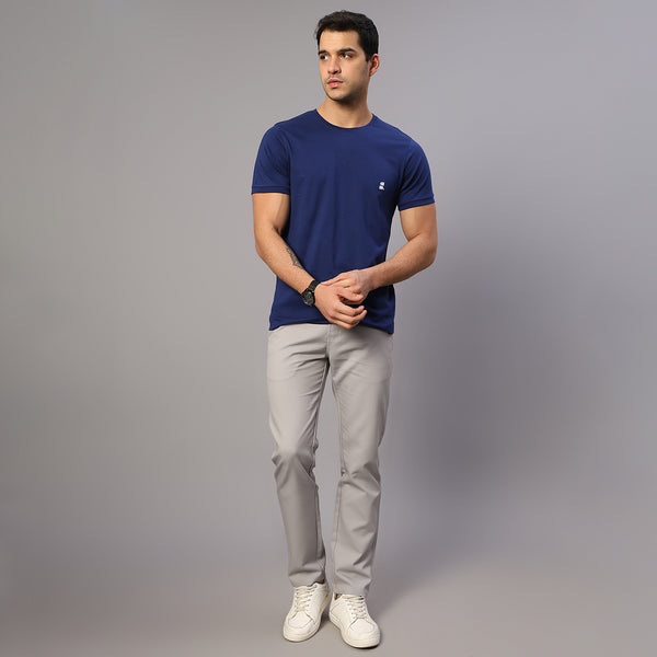 Supima Cotton T-Shirt for Men | Dark Blue