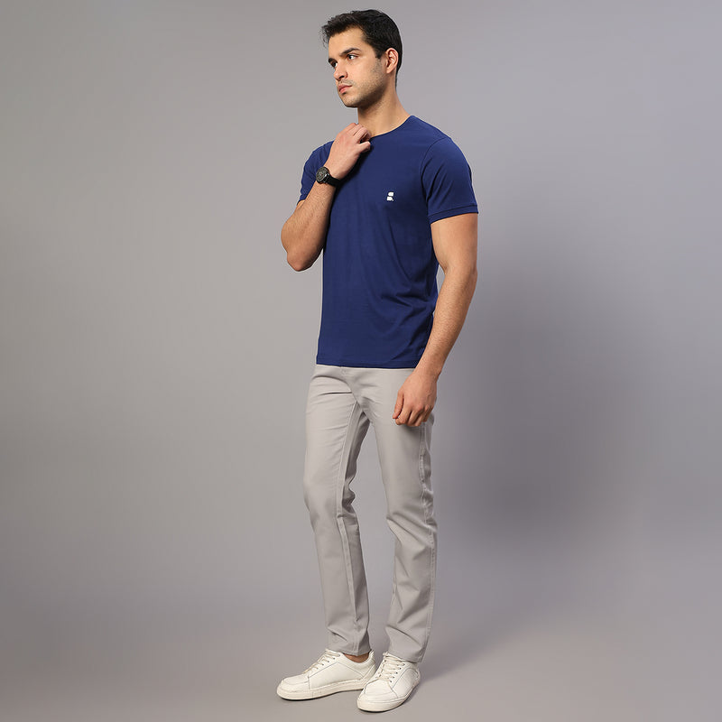 Supima Cotton T-Shirt for Men | Dark Blue