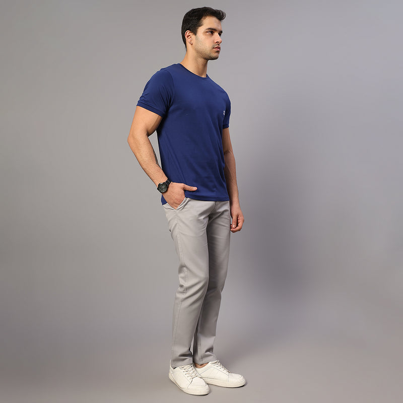 Supima Cotton T-Shirt for Men | Dark Blue