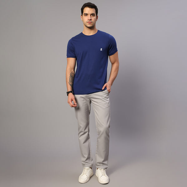 Supima Cotton T-Shirt for Men | Dark Blue