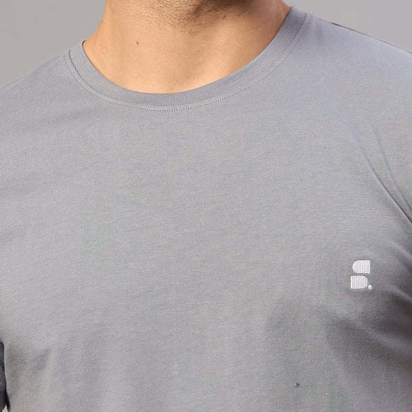 Supima Cotton T-Shirt for Men | Grey