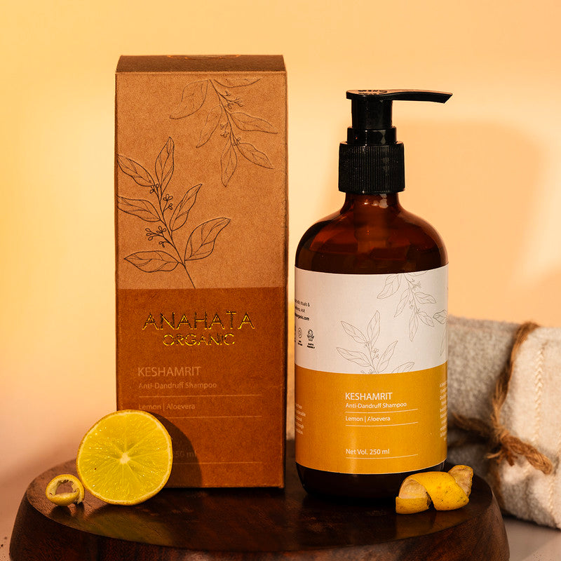 Anti Dandruff Shampoo | Lemon & Aloevera | 250 ml