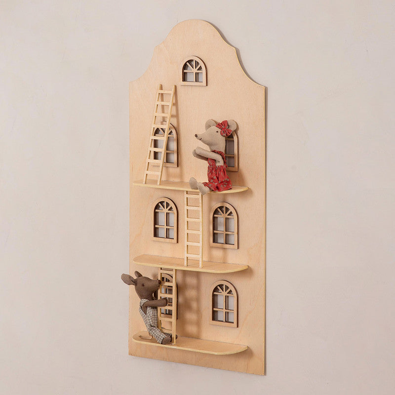 Wall Hanging Decor | Sophie'S Townhouse | Wooden | Beige.