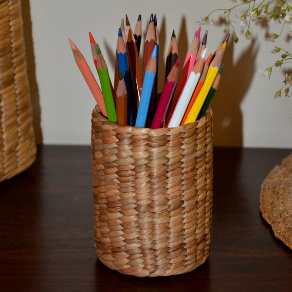 Water Hyacinth Cutlery & Pen Holder