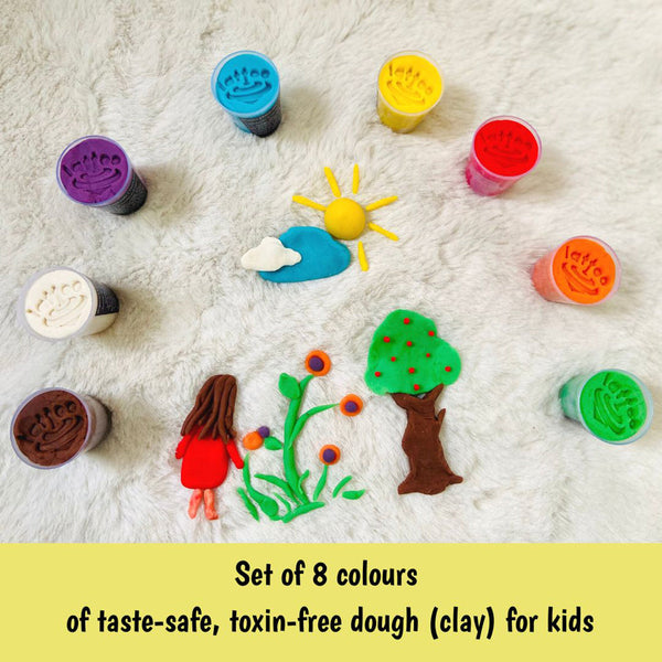 Dough Play Kit for Kids | Set of 8