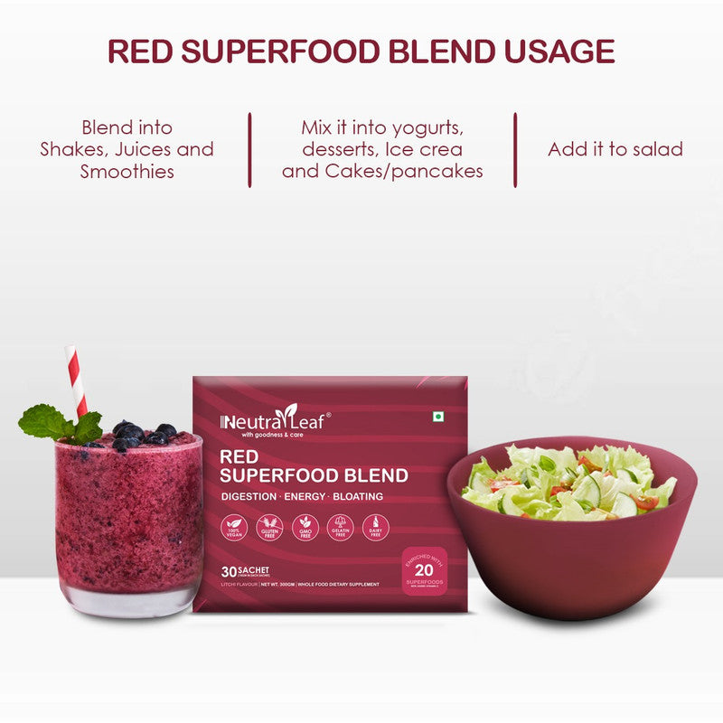 Red Superfood Blend | Supports Immunity & Energy Booster | 300 g