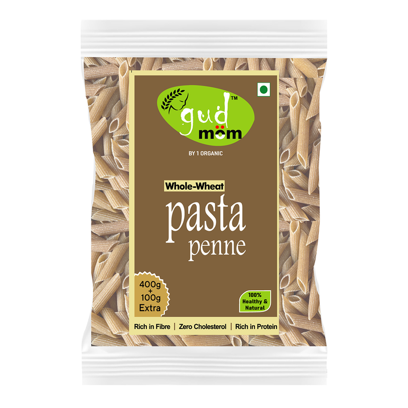 Pasta Penne | Whole Wheat | Rich In Fibre | 500 g