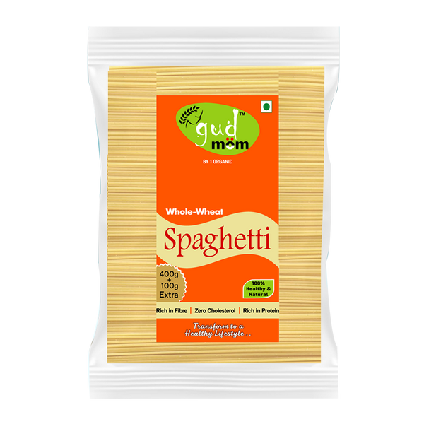 Pasta Spaghetti | Whole Wheat | Rich In Fibre | 500 g