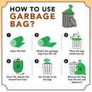 Biodegradable Garbage Bags | Medium | 30 Bags | Set of 6.