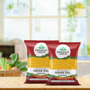 Organic India | Arhar Dal | Tur Dal | 500 g | Pack of 2