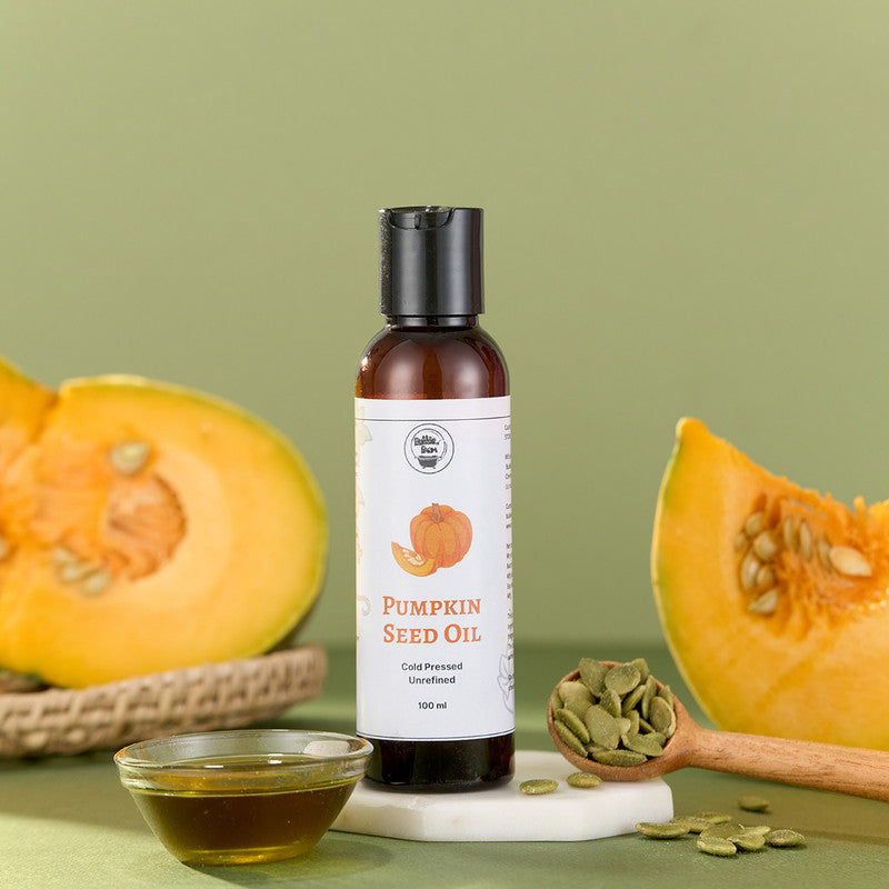 Pumpkin Seed Oil | Cold Pressed | Strengthens Hair & Boosts Shine | 100 ml