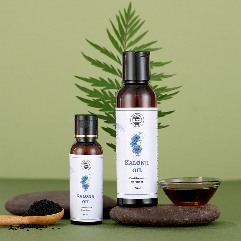 Kalonji Oil | Black Cumin Oil | Cold Pressed | Soothes & Calms | 100 ml