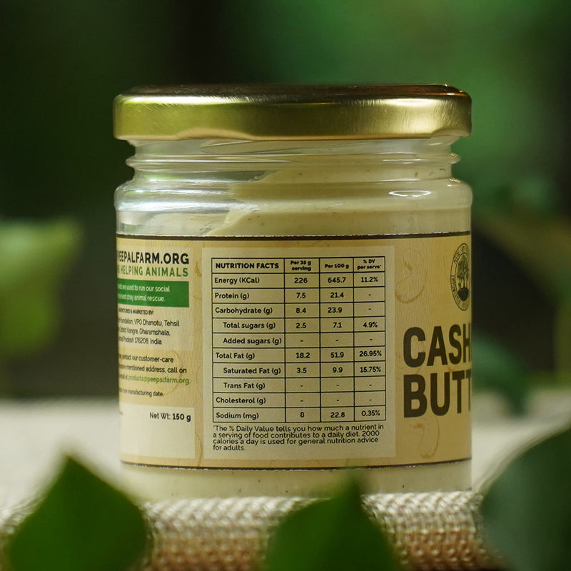 Vegan | Cashew Butter | Unsweetened | 150 g