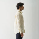 Linen Shirt for Men | Full Sleeves | Cream