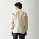 Linen Shirt for Men | Full Sleeves | Cream