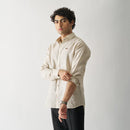 Linen Shirt for Men | Full Sleeves | Natural Beige