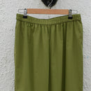 Cotton Women Pyjama Pants | Straight | Green