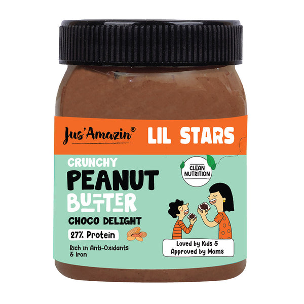 Peanut Butter | Crunchy | Choco Delight | 27% Protein | 325 g