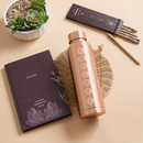 Copper Bottle with Diary & Plantable Pens Set | Ideal for Gifting