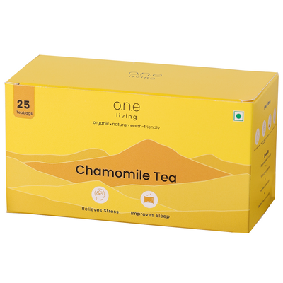 Chamomile Tea | 25 Tea Bags | Relieves Stress