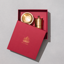 Brass Filter Coffee & Dabara Set | Gold | Set of 3 | Diwali Gift Box