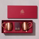 Copper Mugs with Stirrers and Playing Cards | Game Night Combo | Diwali Gift Hamper